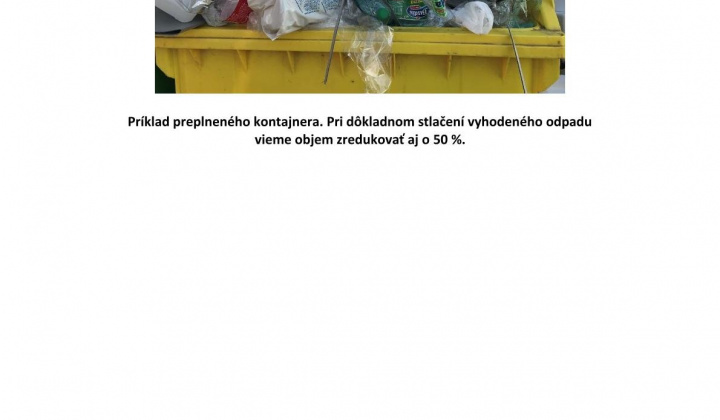 1. fotografia fotogalérie Nakladanie s odpadmi / Triedenie odpadov - foto