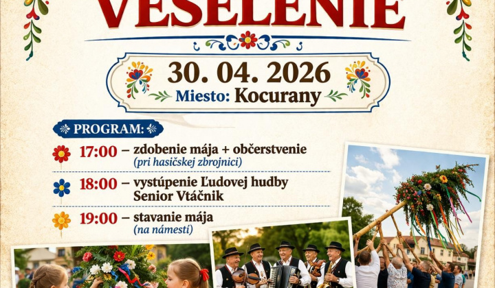 1. fotografia fotogalérie Aktuality / Pozvanie na stavanie Mája - foto
