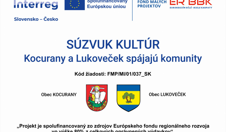 Súzvuk kultúr: Kocurany a Lukoveček spájajú komunity