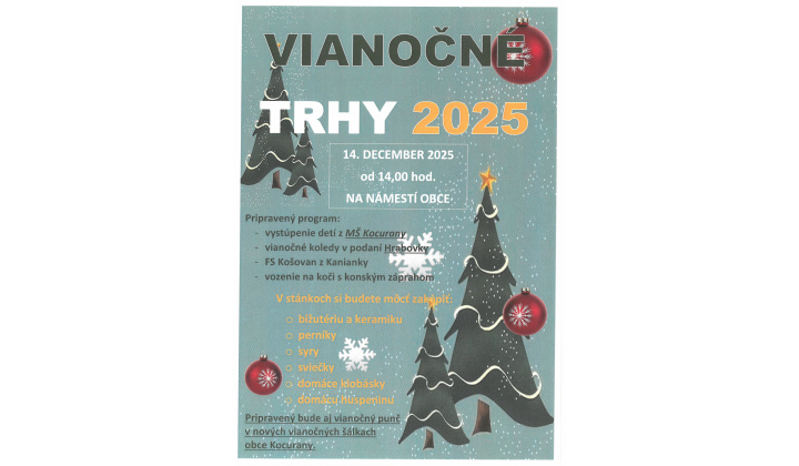 Vianočné trhy 2025