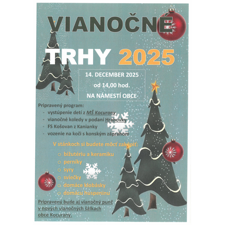 Vianočné trhy 2025