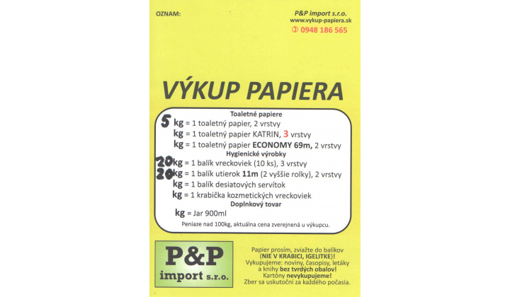 Zber starého papiera